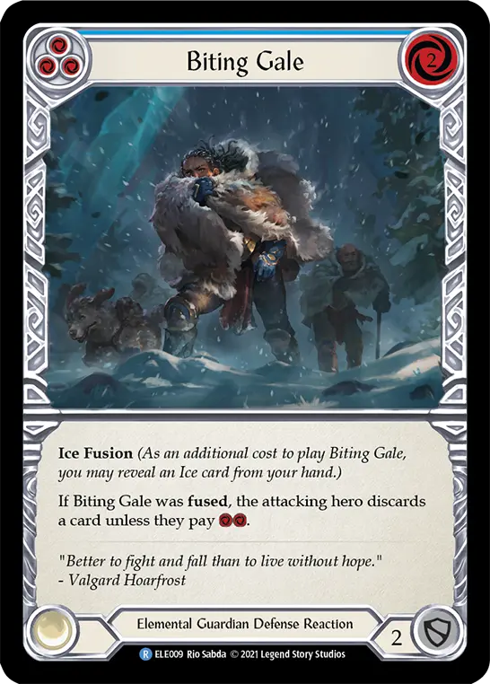 Biting Gale — Tales of Aria — Rainbow Foil