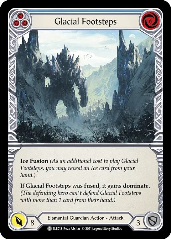 Glacial Footsteps — Tales of Aria — Rainbow Foil