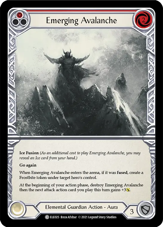 Emerging Avalanche — Tales of Aria — Rainbow Foil
