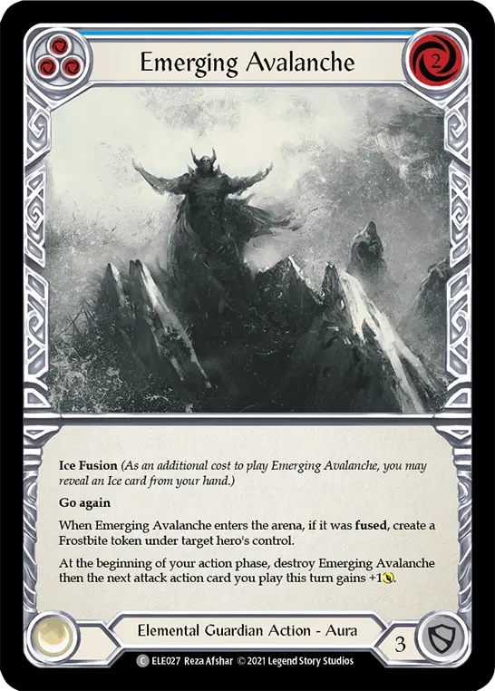 Emerging Avalanche — Tales of Aria — Rainbow Foil