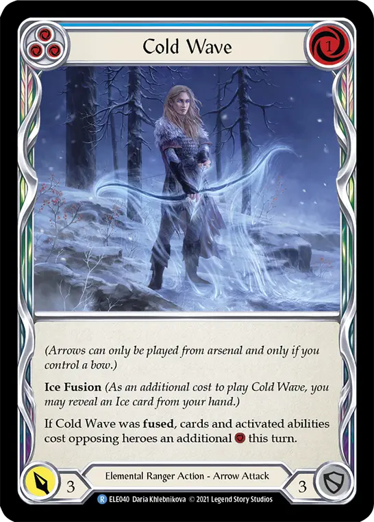 Cold Wave — Tales of Aria — Rainbow Foil