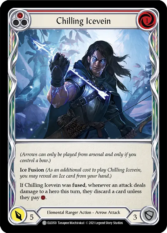 Chilling Icevein — Tales of Aria — Rainbow Foil