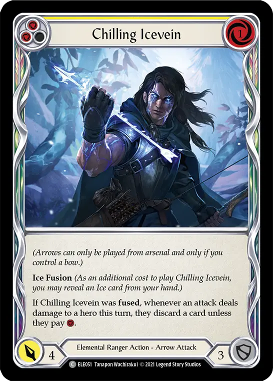 Chilling Icevein — Tales of Aria — Rainbow Foil