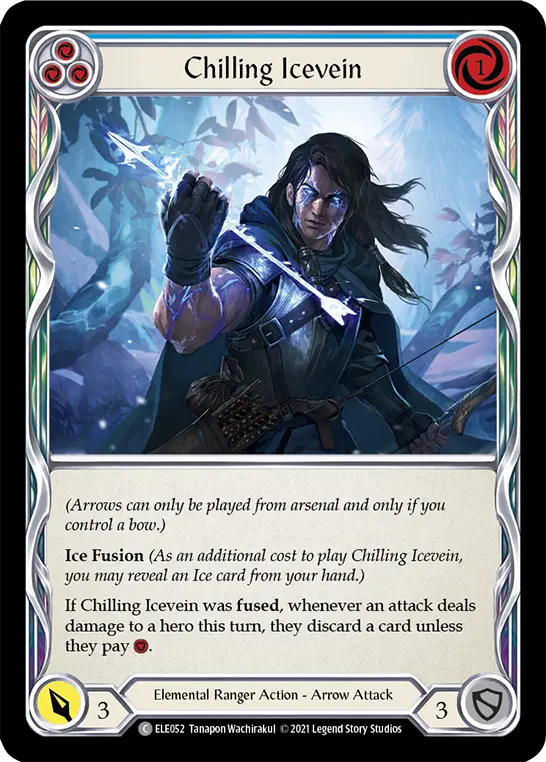 Chilling Icevein — Tales of Aria — Rainbow Foil