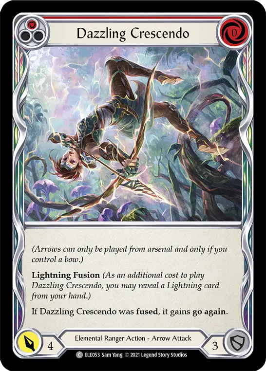 Dazzling Crescendo — Tales of Aria — Rainbow Foil