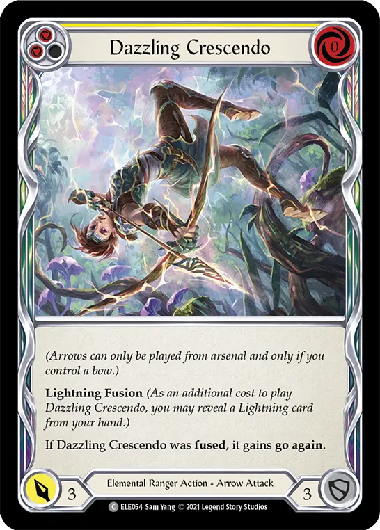 Dazzling Crescendo — Tales of Aria — Rainbow Foil