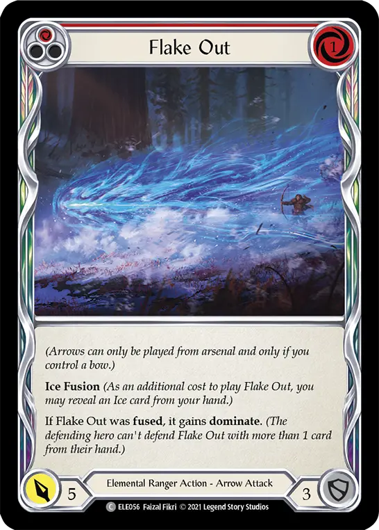 Flake Out — Tales of Aria — Rainbow Foil