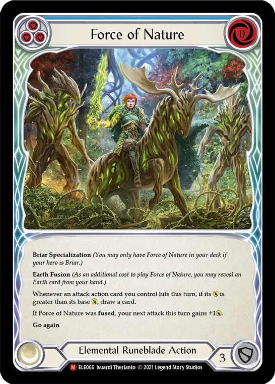 Force of Nature — Tales of Aria — Rainbow Foil