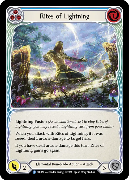Rites of Lightning — Tales of Aria — Rainbow Foil
