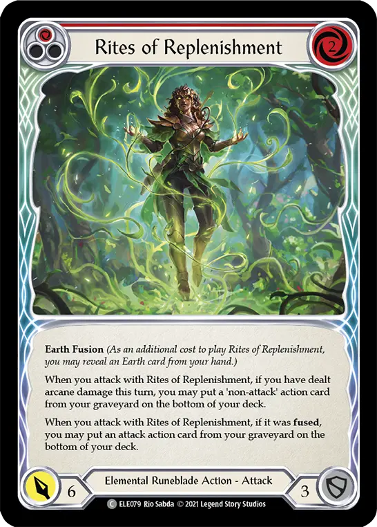 Rites of Replenishment — Tales of Aria — Rainbow Foil