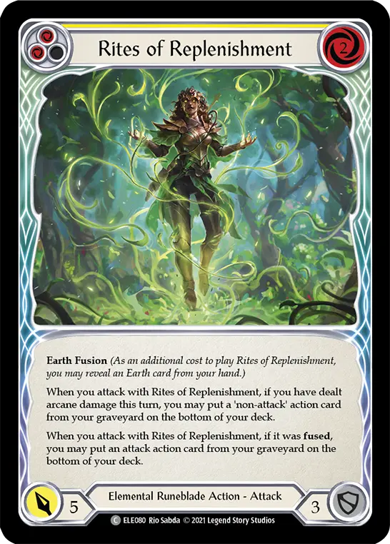 Rites of Replenishment — Tales of Aria — Rainbow Foil