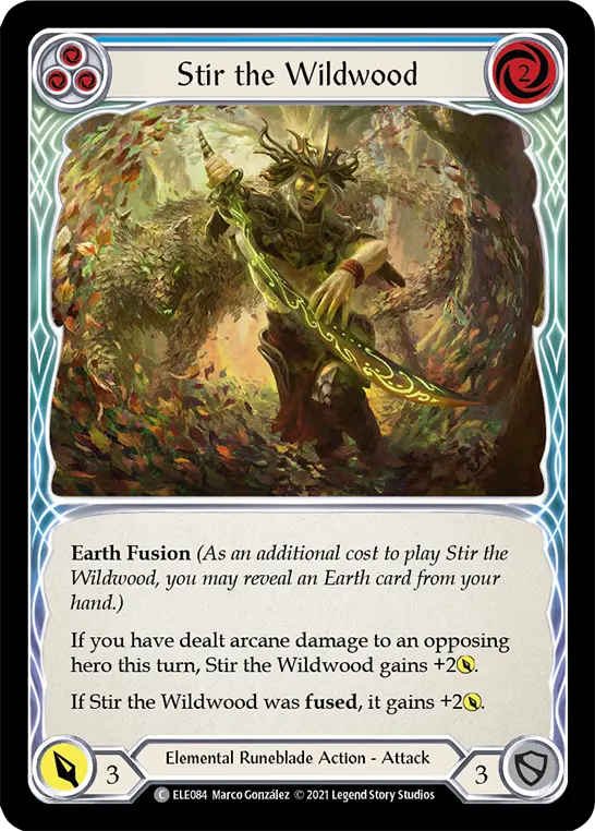 Stir the Wildwood — Tales of Aria — Rainbow Foil