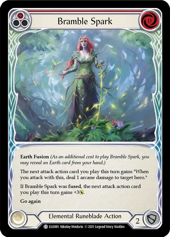 Bramble Spark — Tales of Aria — Rainbow Foil