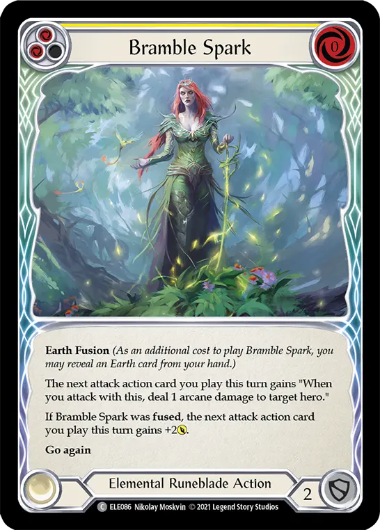 Bramble Spark — Tales of Aria — Rainbow Foil