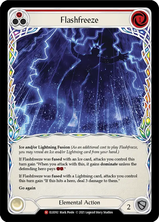 Flashfreeze — Tales of Aria — Rainbow Foil