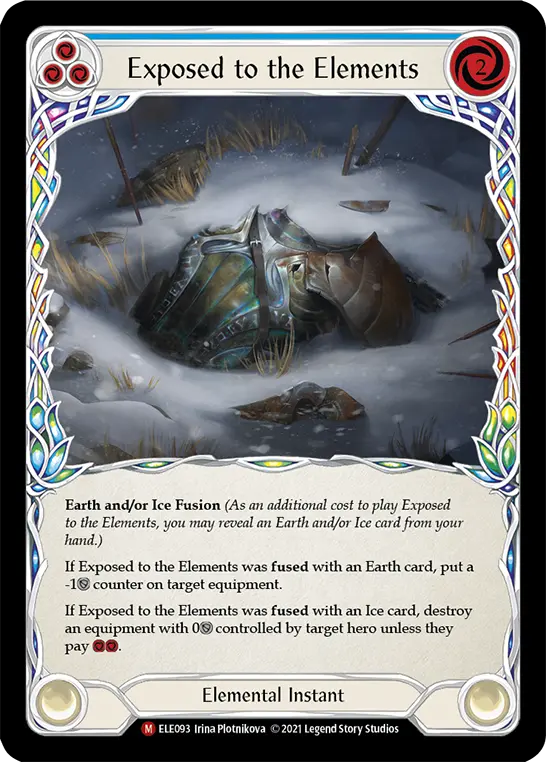 Exposed to the Elements — Tales of Aria — Rainbow Foil