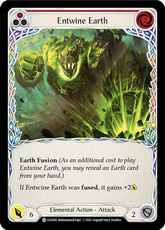 Entwine Earth — Tales of Aria — Rainbow Foil