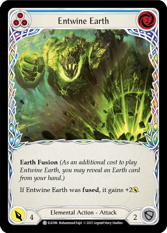Entwine Earth — Tales of Aria — Rainbow Foil