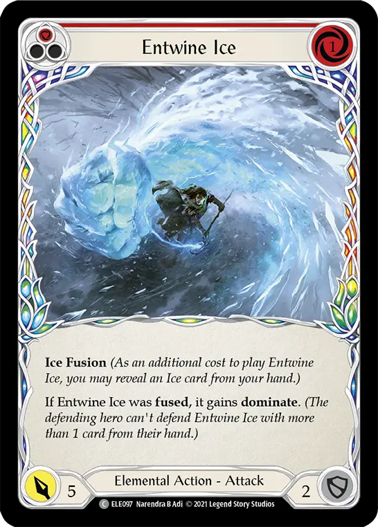 Entwine Ice — Tales of Aria — Rainbow Foil