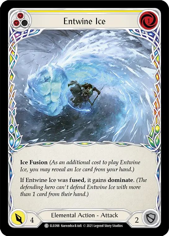 Entwine Ice — Tales of Aria — Rainbow Foil
