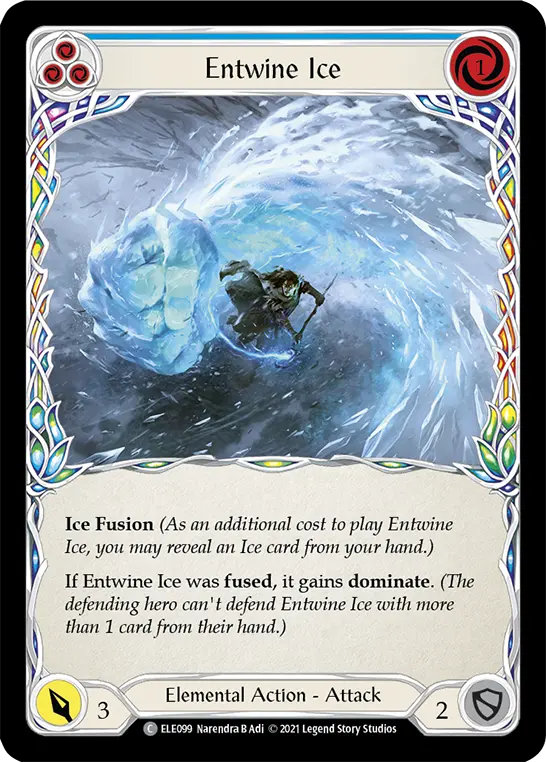 Entwine Ice — Tales of Aria — Rainbow Foil