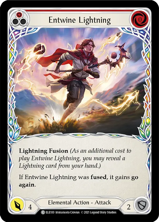 Entwine Lightning — Tales of Aria — Rainbow Foil