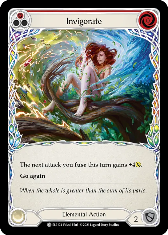 Invigorate — Tales of Aria — Rainbow Foil