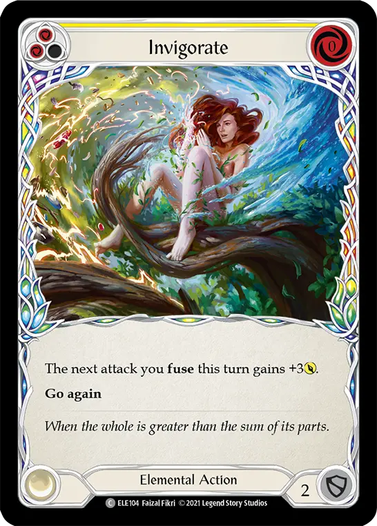 Invigorate — Tales of Aria — Rainbow Foil