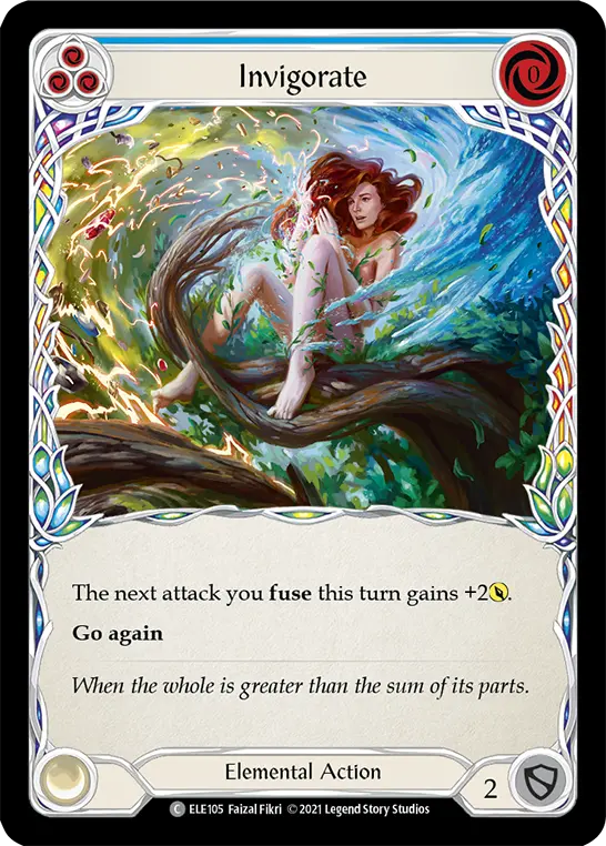 Invigorate — Tales of Aria — Rainbow Foil