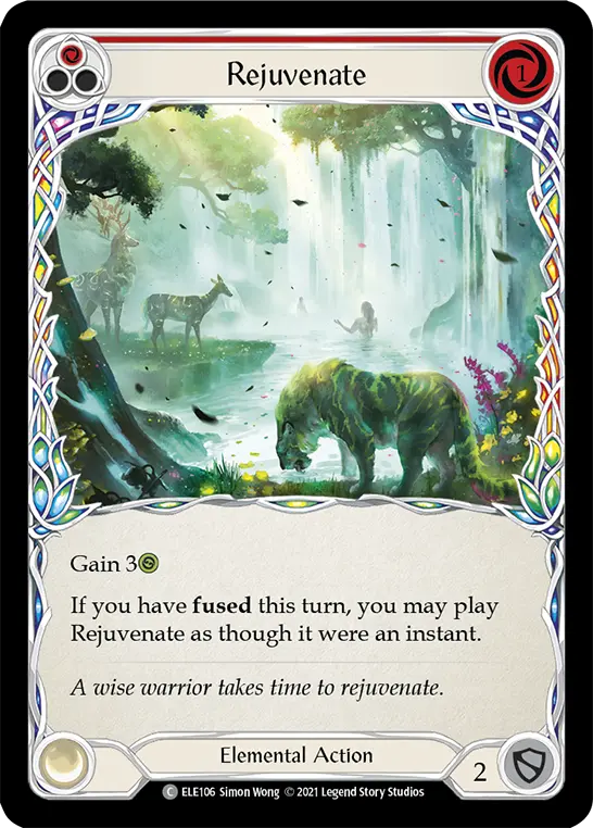 Rejuvenate — Tales of Aria — Rainbow Foil