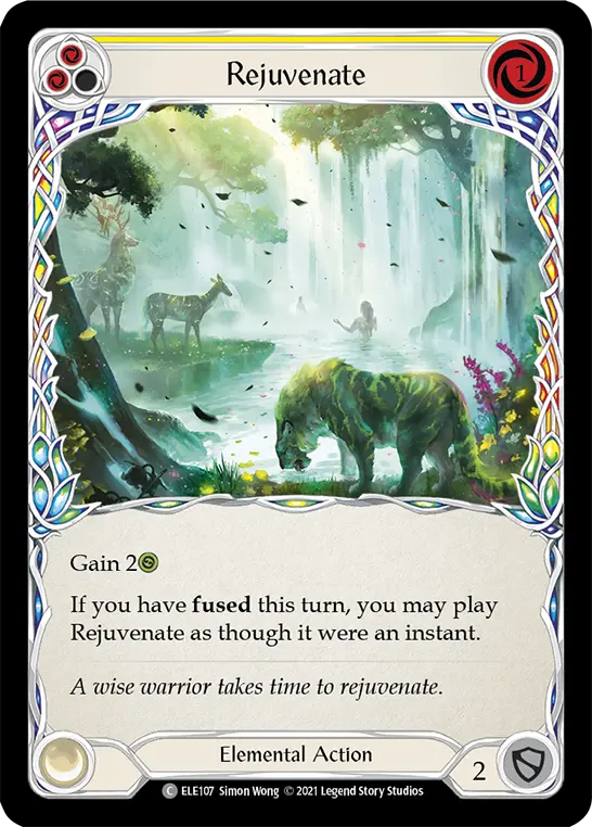 Rejuvenate — Tales of Aria — Rainbow Foil