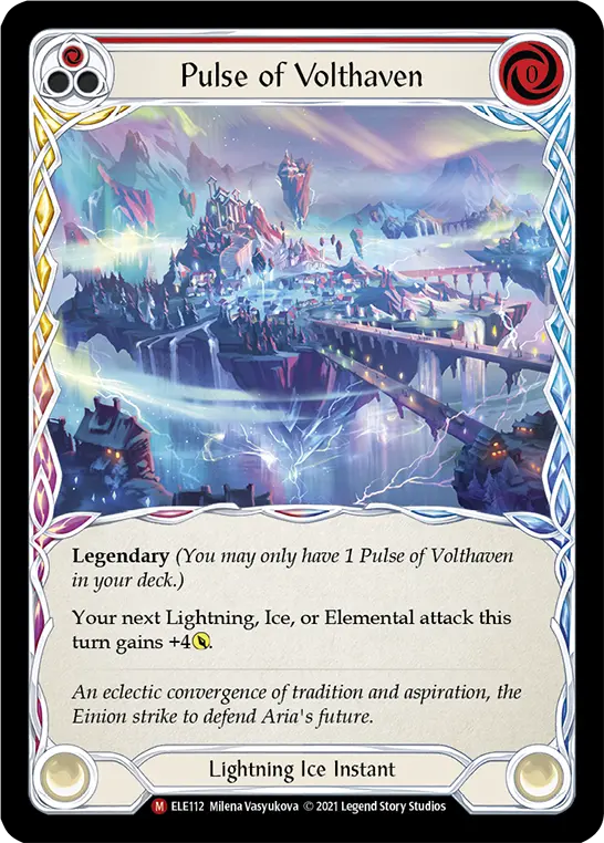 Pulse of Volthaven — Tales of Aria — Cold Foil