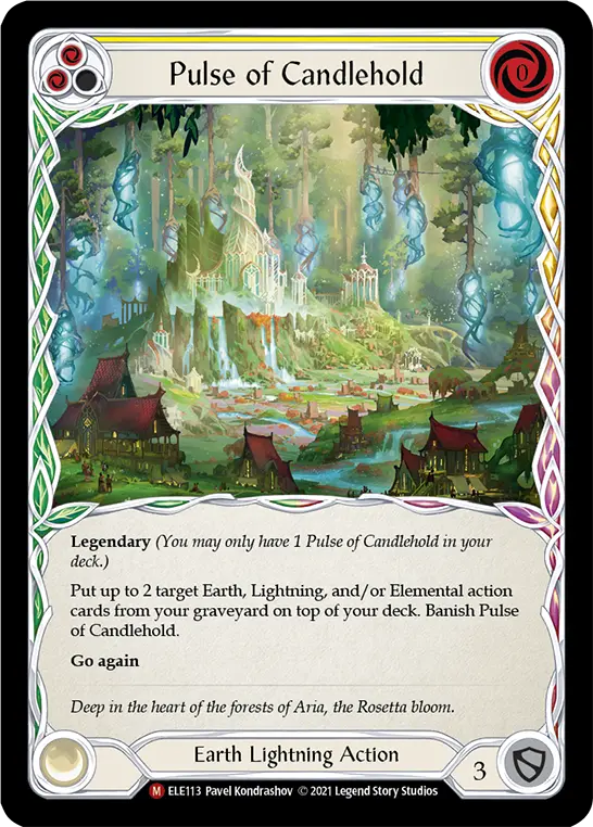 Pulse of Candlehold — Tales of Aria — Cold Foil