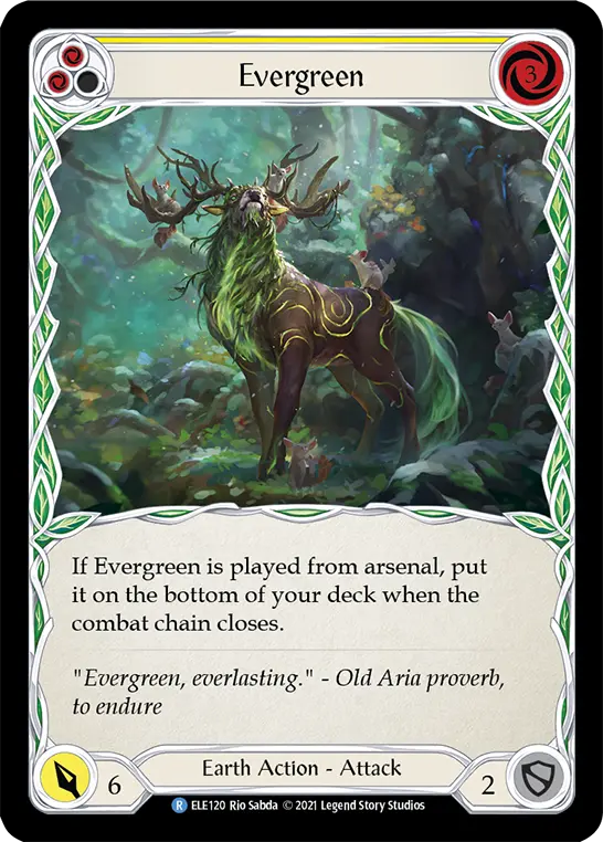 Evergreen — Tales of Aria — Rainbow Foil
