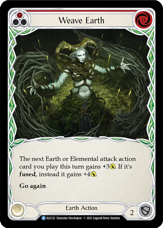 Weave Earth — Tales of Aria — Rainbow Foil