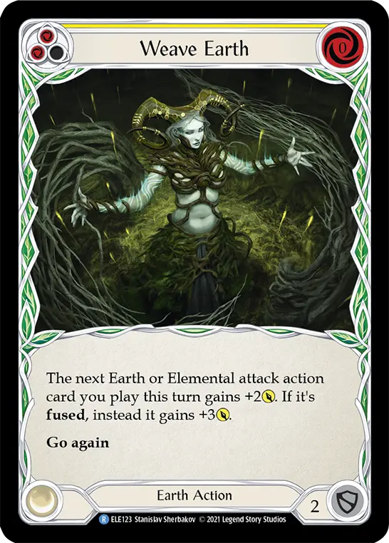 Weave Earth — Tales of Aria — Rainbow Foil