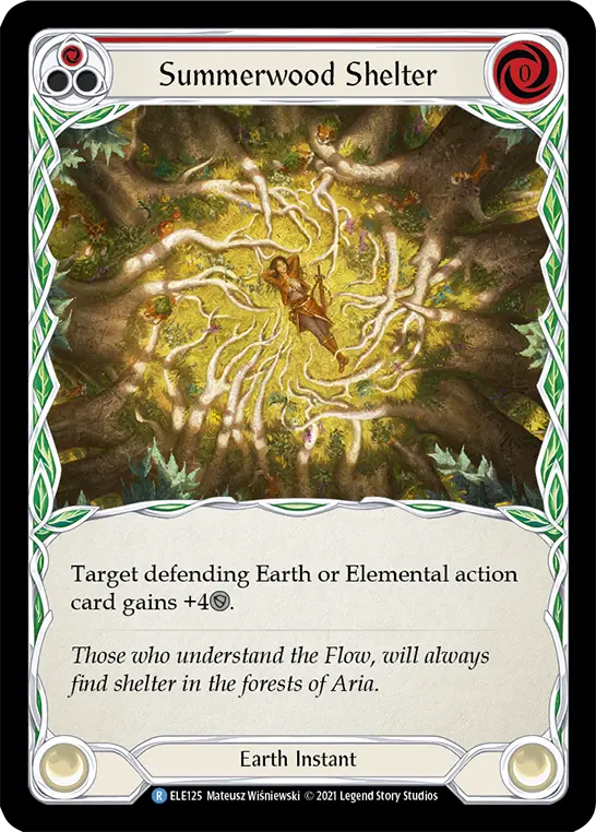 Summerwood Shelter — Tales of Aria — Rainbow Foil