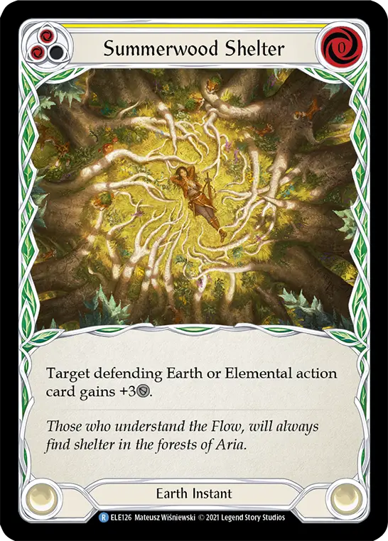 Summerwood Shelter — Tales of Aria — Rainbow Foil