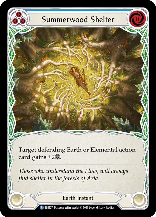 Summerwood Shelter — Tales of Aria — Rainbow Foil