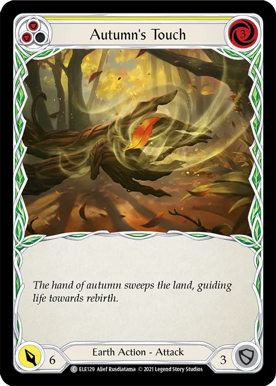 Autumn's Touch — Tales of Aria — Rainbow Foil