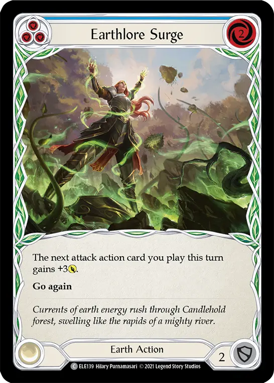 Earthlore Surge — Tales of Aria — Rainbow Foil