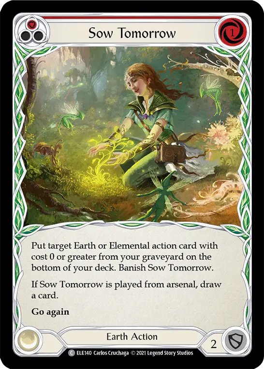 Sow Tomorrow — Tales of Aria — Rainbow Foil