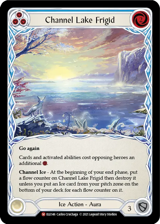 Channel Lake Frigid — Tales of Aria — Rainbow Foil (ELE146-AA)