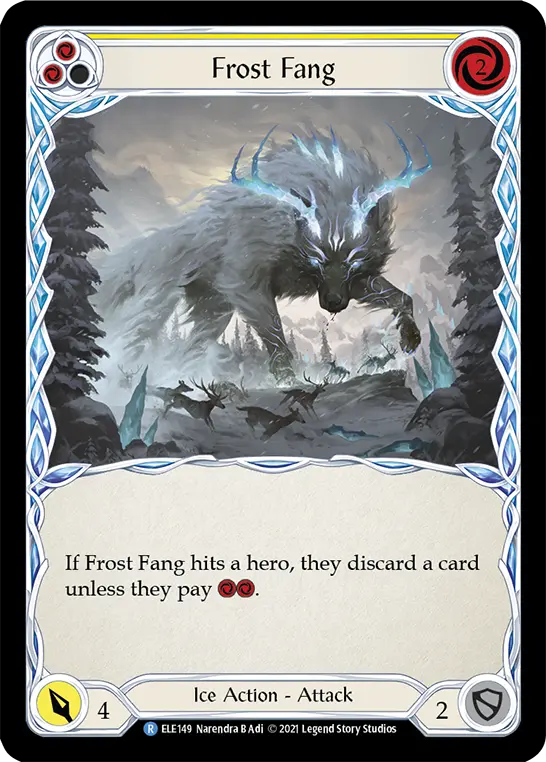 Frost Fang — Tales of Aria — Rainbow Foil
