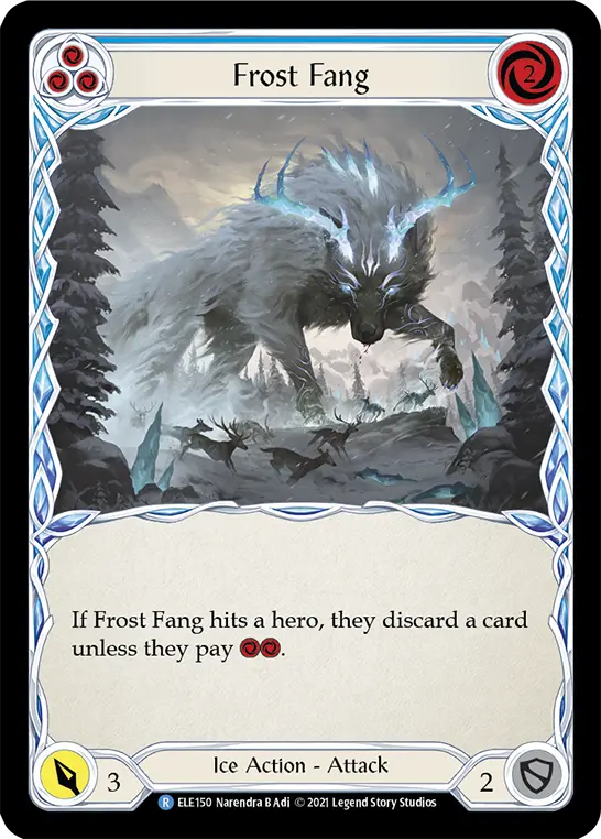 Frost Fang — Tales of Aria — Rainbow Foil