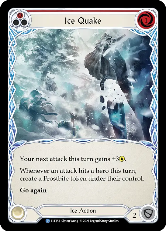 Ice Quake — Tales of Aria — Rainbow Foil