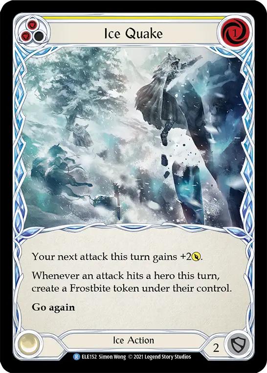 Ice Quake — Tales of Aria — Rainbow Foil