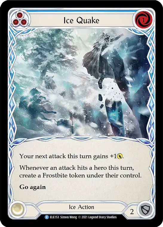 Ice Quake — Tales of Aria — Rainbow Foil