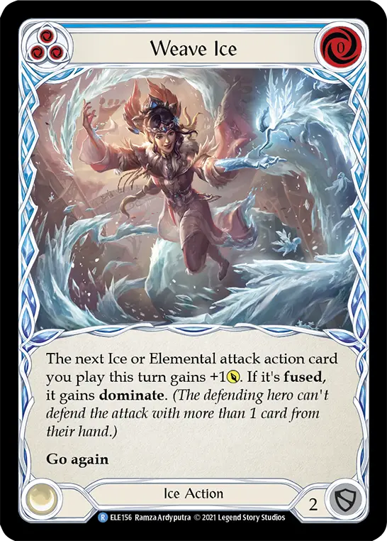 Weave Ice — Tales of Aria — Rainbow Foil