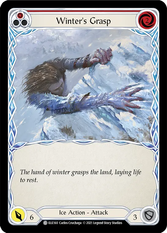 Winter's Grasp — Tales of Aria — Rainbow Foil